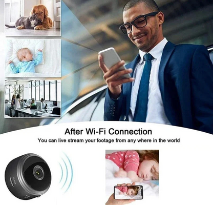 A9 Mini WiFi Security – Mini HD Camera with Live Streaming