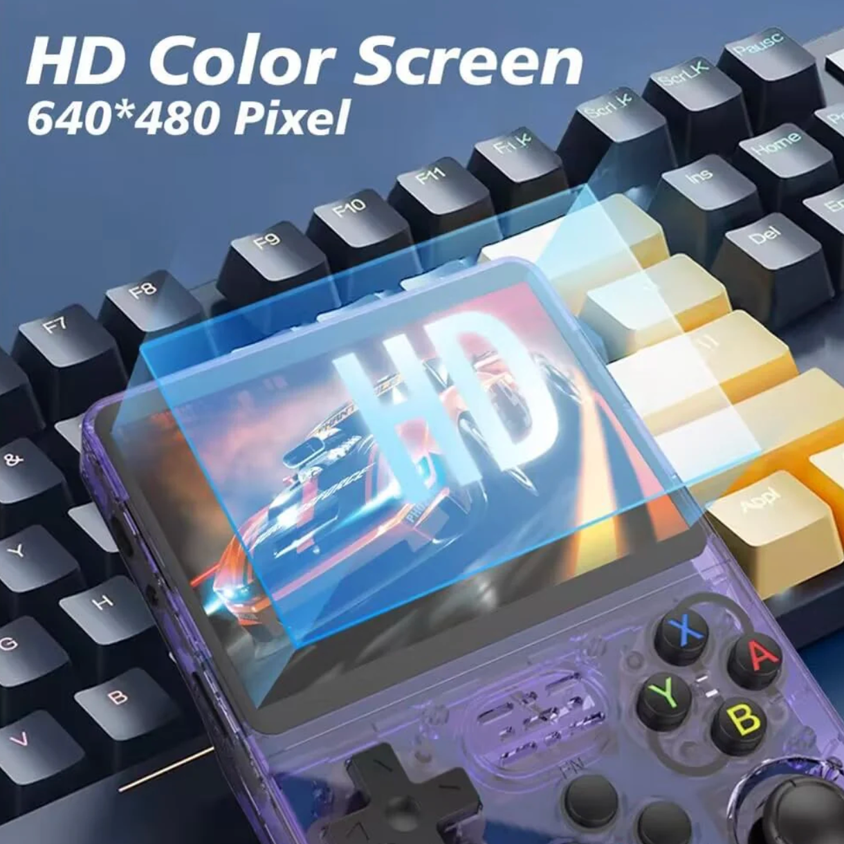 R36S Portable Retro Console – HD Display, OTG Support, Long Battery Life